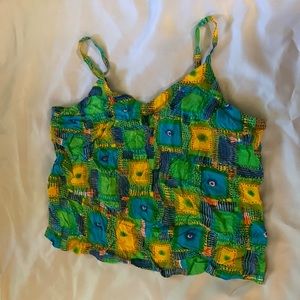 Super fun vintage crop top